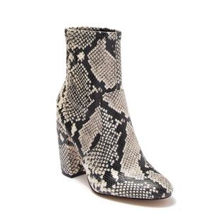 Aldo Snakeskin Booties